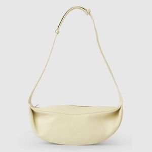 COS crescent bag - cream